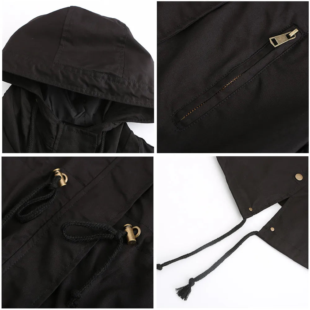 Joline™ | Tuff Parkas med en Feminin Touch