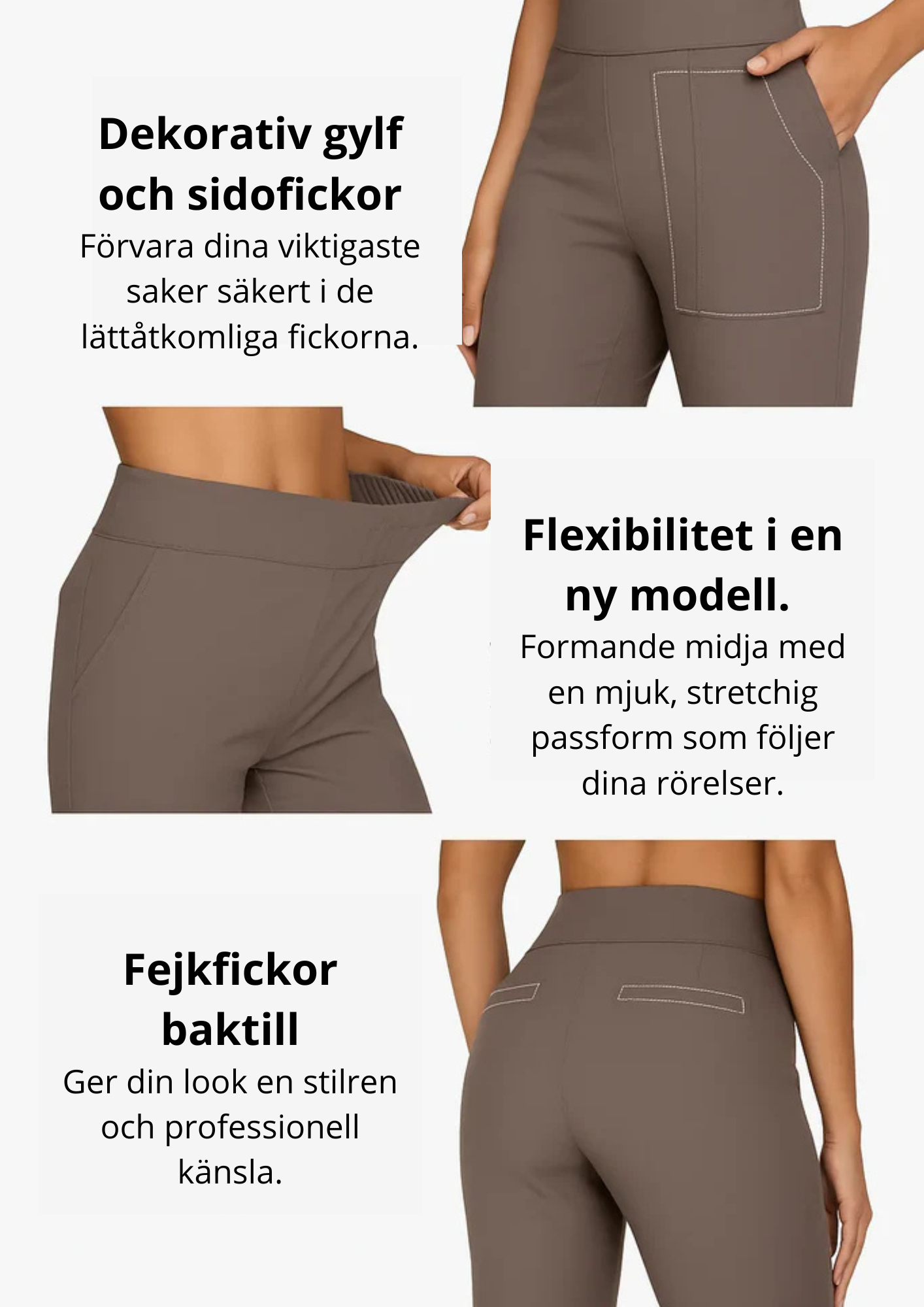 Nomi™ | De ultimata komfortbyxan som rör sig med dig