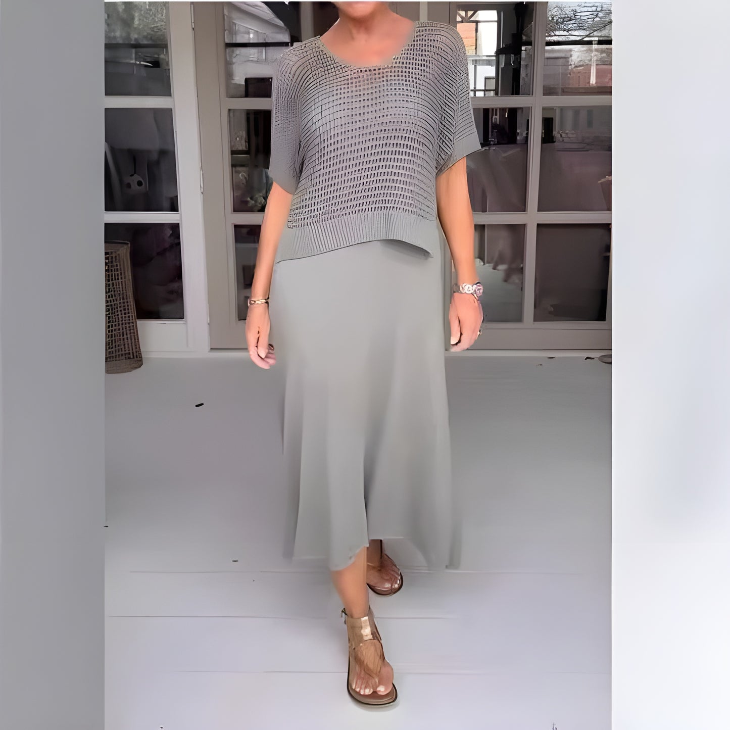Karin™ | Tidlös Tvådelad Set för Bekymmerslös Elegans