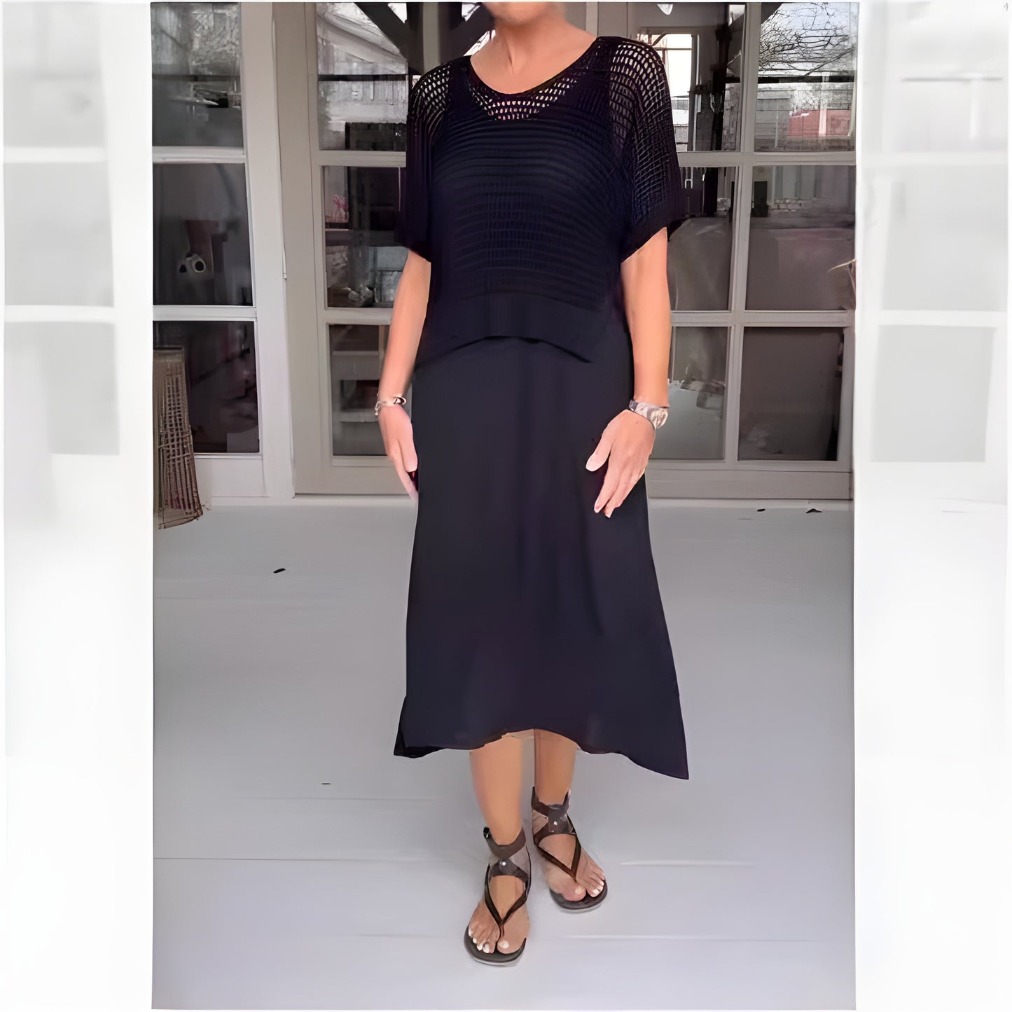 Karin™ | Tidlös Tvådelad Set för Bekymmerslös Elegans