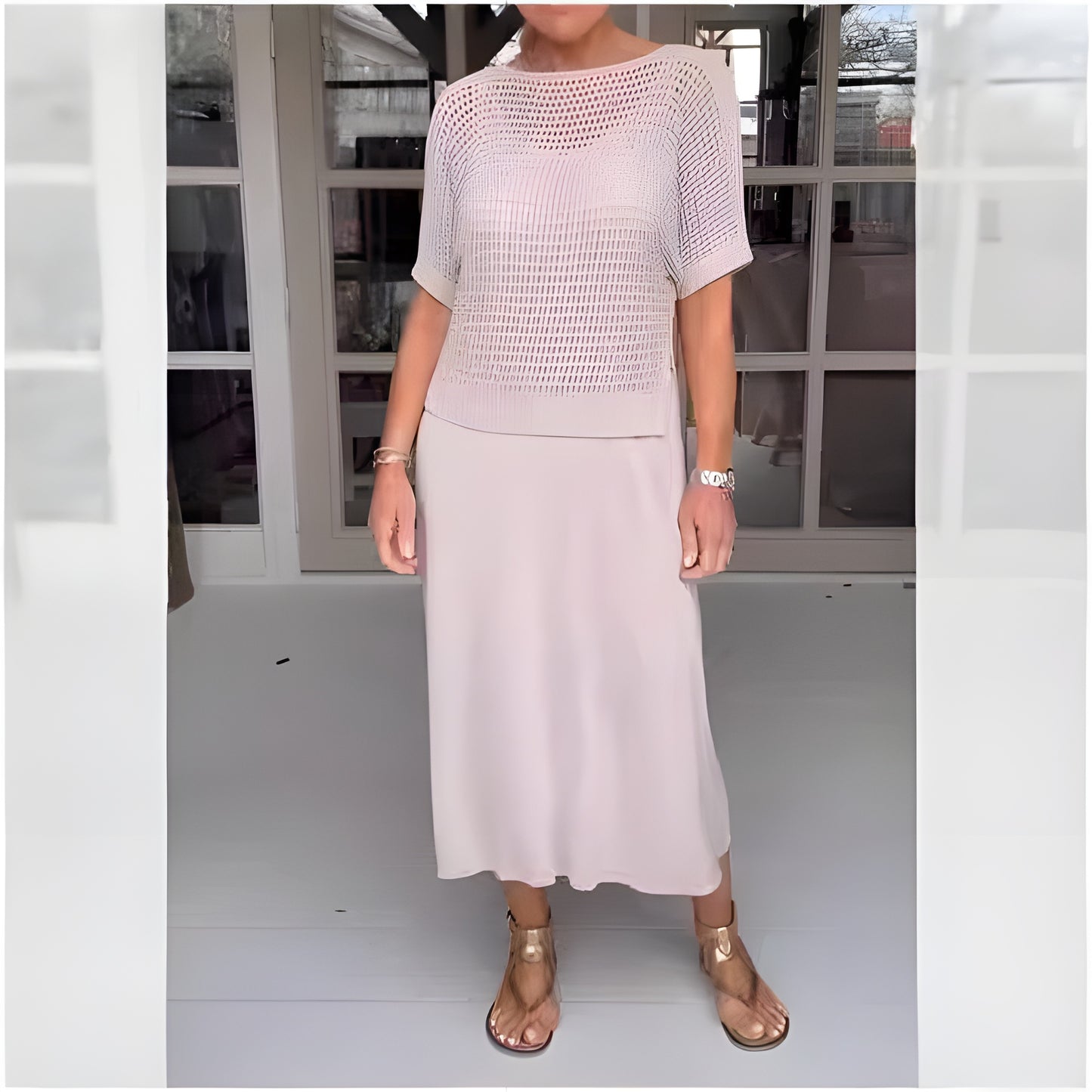 Karin™ | Tidlös Tvådelad Set för Bekymmerslös Elegans