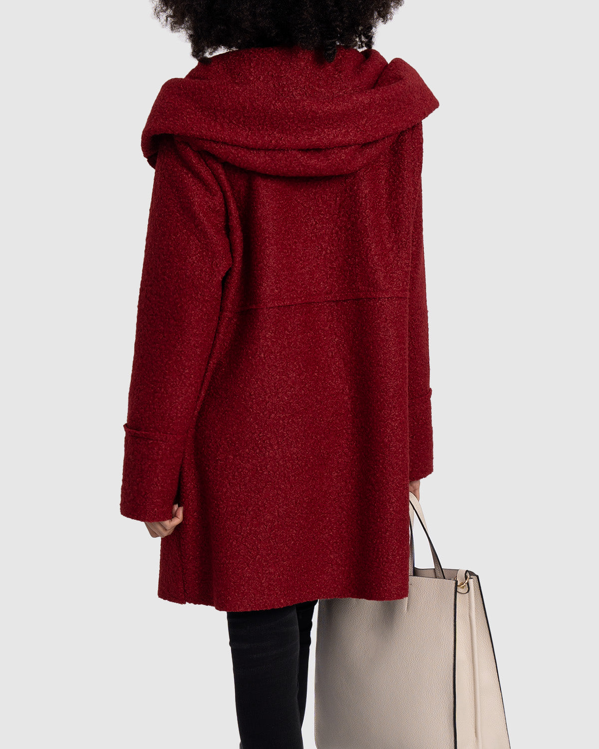 Agneta™ | Oversized Bouclé Vinterkappa
