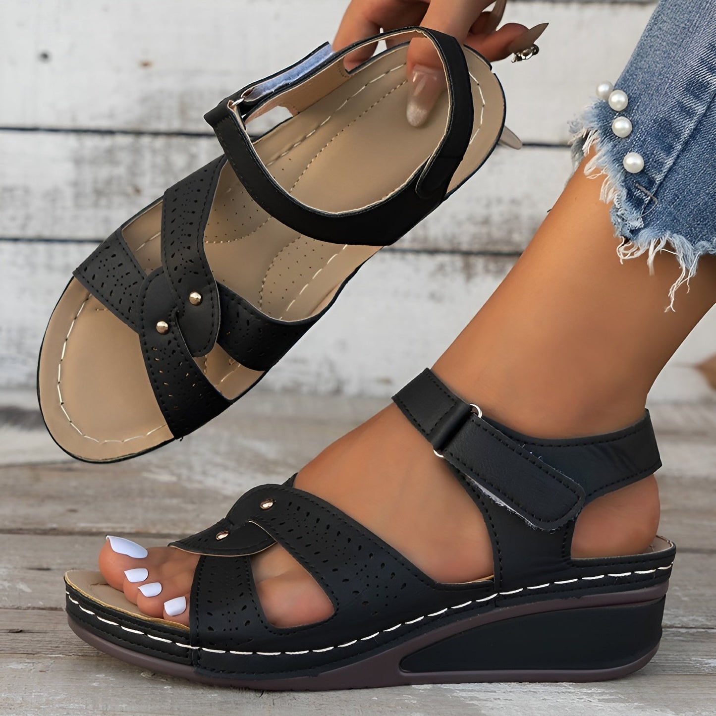 Saga™ | Lättviktskomfort Sandaler med Mjuk, Ergonomisk Passform