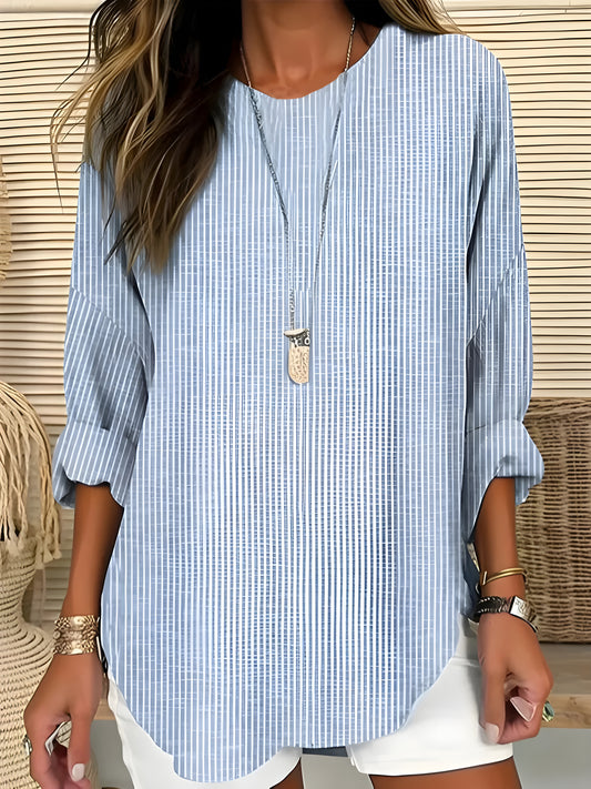 Astrid™ | Luftig Sommarblus med Eleganta Detaljer