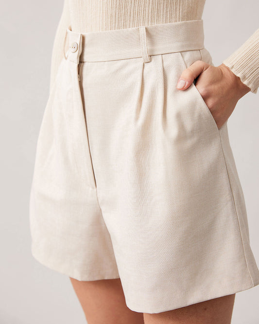 Liv™ | Högmidjade Vida Byxor för en Självsäker & Avslappnad Look